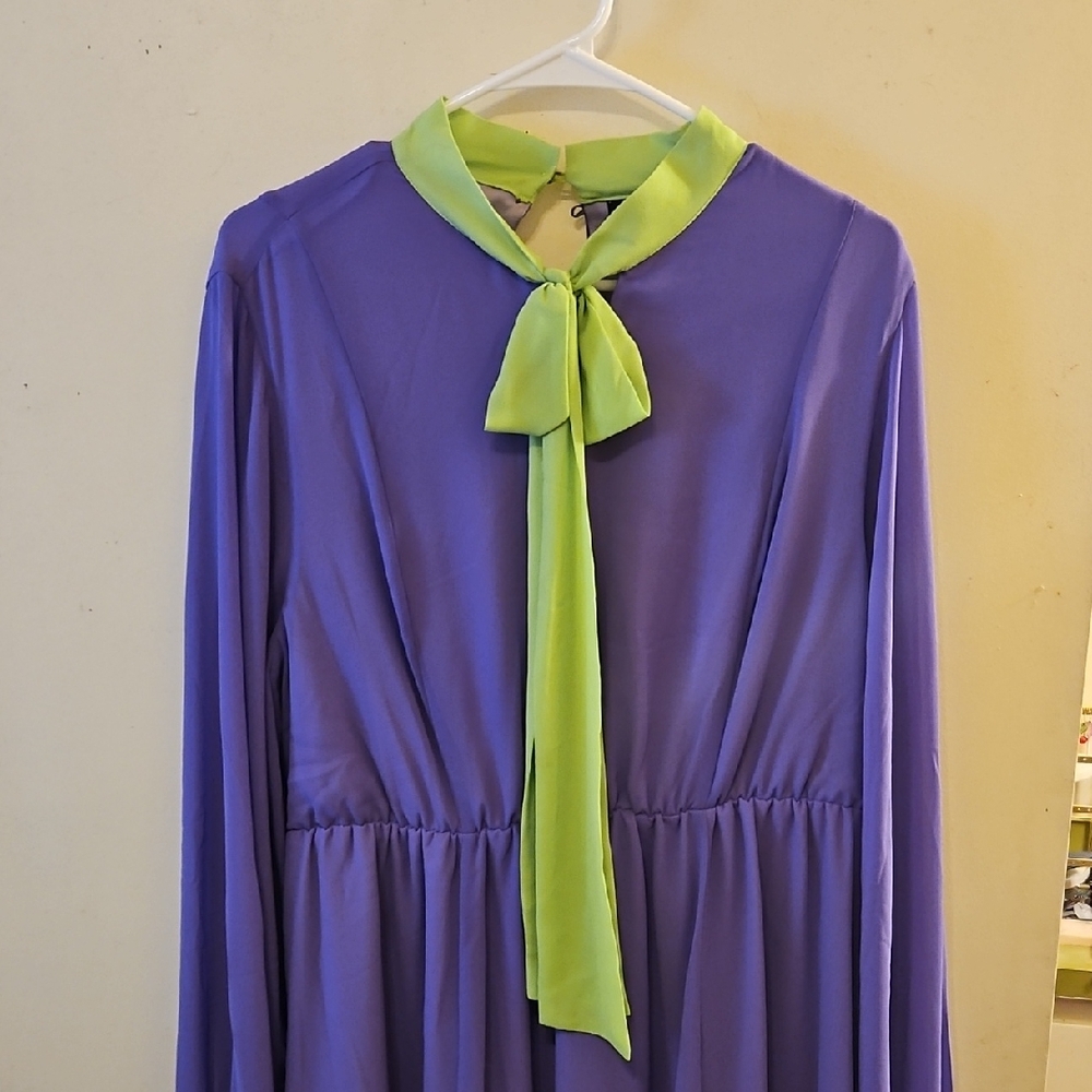 Torrid Purple Long Sleeve Dress Daphne Scooby Doo